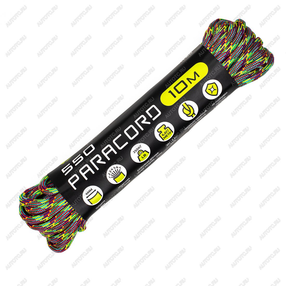 389 р. Паракорд 550 CORD nylon 10м (harley quinn) CORD 550.n10.h.q  с доставкой в г. Кемерово