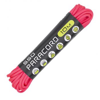 239 р. Паракорд 550 CORD nylon 10м (neon pink) CORD 550.n10.n.pn  с доставкой в г. Кемерово. Увеличить фотографию 1