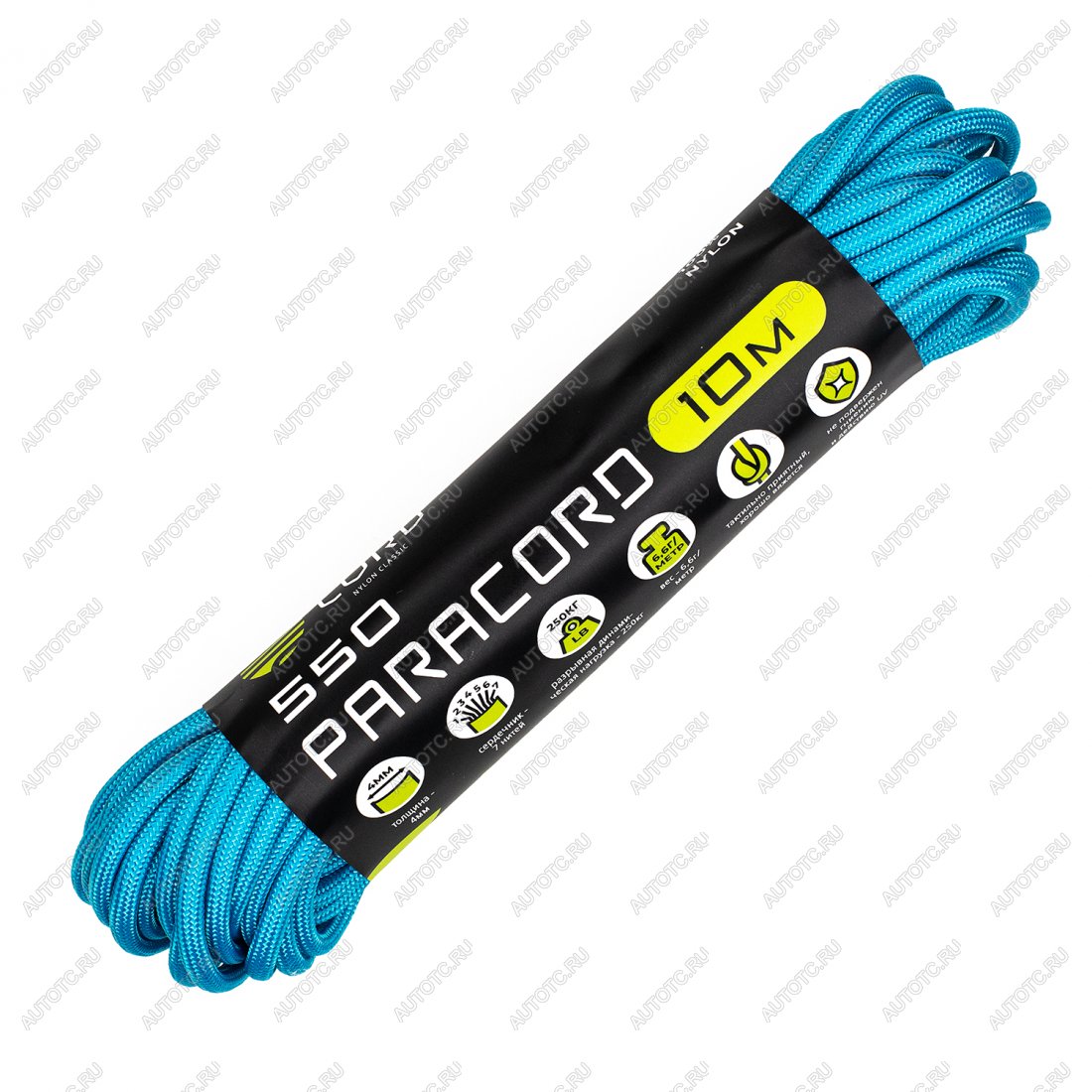 220 р. Паракорд 550 CORD nylon 10м (ocean blue) CORD 550.n10.o.bl  с доставкой в г. Кемерово