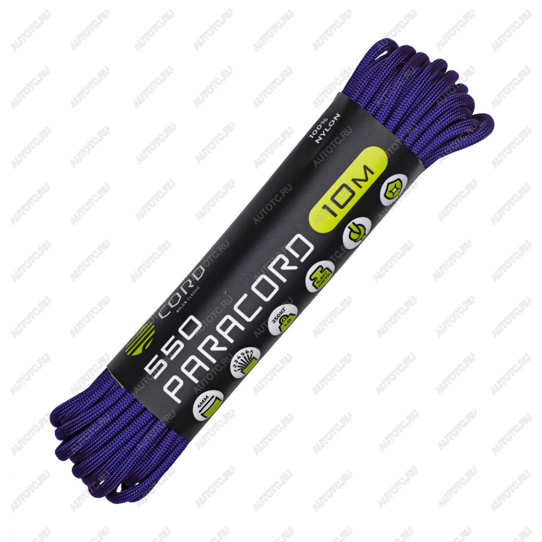 259 р. Паракорд 550 CORD nylon 10м (purple) CORD 550.n10.pp  с доставкой в г. Кемерово