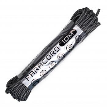 799 р. Паракорд 550 CORD nylon 10м SuperReflective (black wave) CORD 550.n10.lm.b.w  с доставкой в г. Кемерово. Увеличить фотографию 1