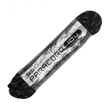 379 р. Паракорд 550 CORD nylon 10м световозвращающий (black) CORD 550.n10.lm.b  с доставкой в г. Кемерово. Увеличить фотографию 1