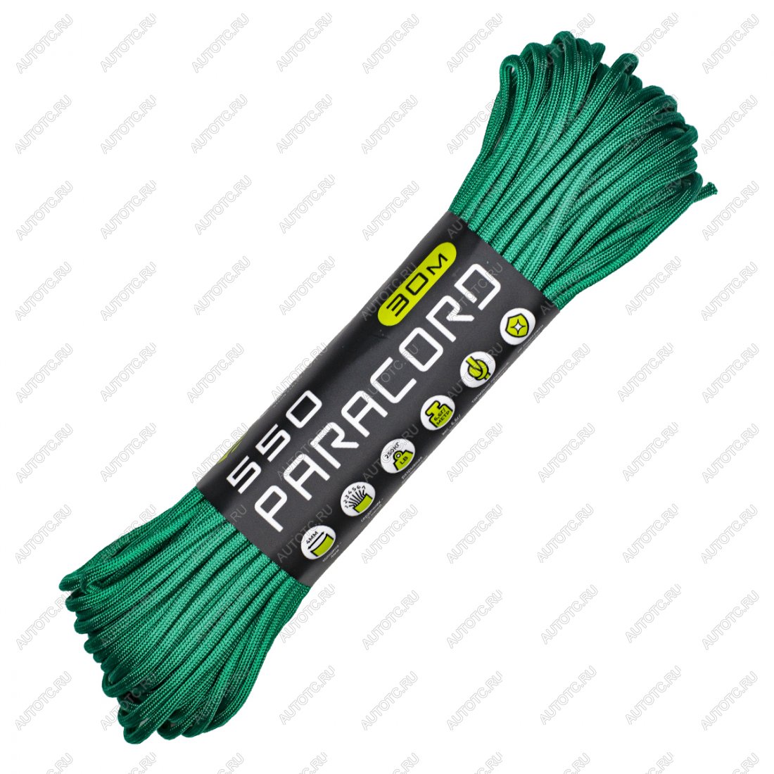 609 р. Паракорд 550 CORD nylon 30м (emerald green) CORD 550.n30.em.gr  с доставкой в г. Кемерово