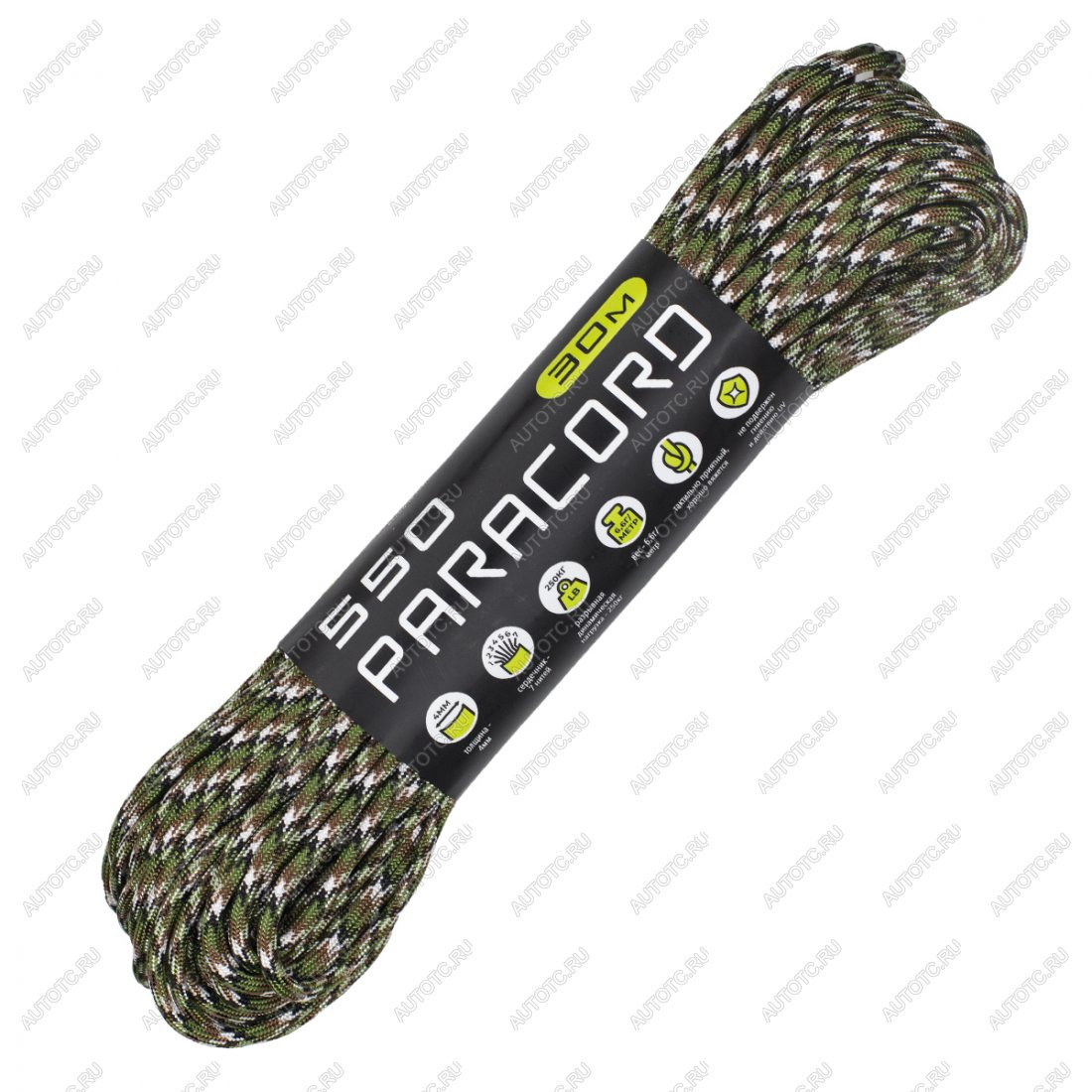 589 р. Паракорд 550 CORD nylon 30м (french camo) CORD 550.n30.f.cmf  с доставкой в г. Кемерово