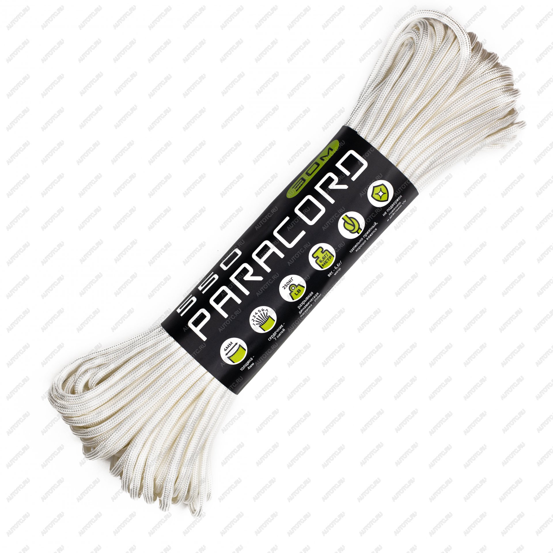 619 р. Паракорд 550 CORD nylon 30м (white) CORD 550.n30.w  с доставкой в г. Кемерово