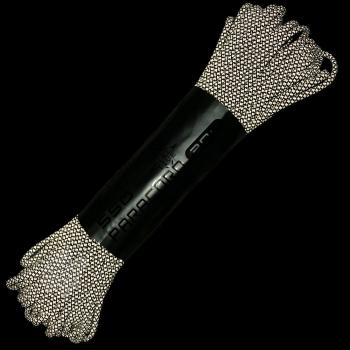 1 219 р. Паракорд 550 CORD nylon 30м SuperReflective (black snake) CORD 550.n30.lm.b.snk  с доставкой в г. Кемерово. Увеличить фотографию 2