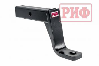 3 739 р. Переходник РИФ для фаркопа (занижение 6" - 150 мм) РИФ rif000-88010  с доставкой в г. Кемерово. Увеличить фотографию 1