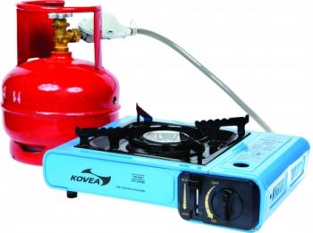 4 589 р. Плита газовая Kovea Portable Range цанговыйбытовой баллон KOVEA tkr-9507-p  с доставкой в г. Кемерово. Увеличить фотографию 3