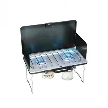 34 949 р. Плита газовая Kovea двухконфорочная SLIM TWIN STOVE KOVEA kgb-1312a  с доставкой в г. Кемерово. Увеличить фотографию 1