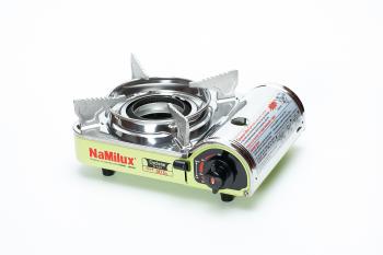 3 589 р. Плита газовая NaMilux 174PSS (циклон) мини NaMilux na3761ps-(174ps)---8  с доставкой в г. Кемерово. Увеличить фотографию 1