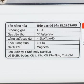 7 299 р. Плита газовая NaMilux DL4136APS 2 конфорки (под бытовой баллон) NaMilux dl4136aps-(dl2163aps)  с доставкой в г. Кемерово. Увеличить фотографию 4