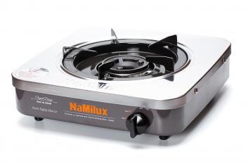 5 569 р. Плита газовая NaMilux NA-S5516ASM 1 конфорка (под бытовой баллон) NaMilux na-s5516asm-(350asm)  с доставкой в г. Кемерово. Увеличить фотографию 1