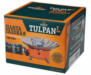 1 259 р. Плита газовая мини в сумке с ветрозащитой TOURIST TULPAN-L TOURIST tm-450  с доставкой в г. Кемерово. Увеличить фотографию 5