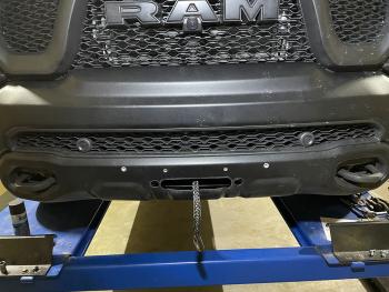 57 399 р. Площадка РИФ под лебёдку в штатный бампер Dodge Ram 1500 Rebel 2019+ (бензин) РИФ rifdrr-30000  с доставкой в г. Кемерово. Увеличить фотографию 17