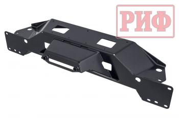 57 399 р. Площадка РИФ под лебёдку в штатный бампер Dodge Ram 1500 Rebel 2019+ (бензин) РИФ rifdrr-30000  с доставкой в г. Кемерово. Увеличить фотографию 4