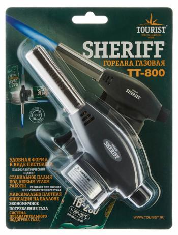 909 р. Резак газовый TOURIST SHERIFF, с пьезоподжигом TOURIST tt-800  с доставкой в г. Кемерово. Увеличить фотографию 2