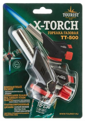 839 р. Резак газовый TOURIST X-TORCH с пьезоподжигом и системой подогрева газа TOURIST tt-500  с доставкой в г. Кемерово. Увеличить фотографию 4