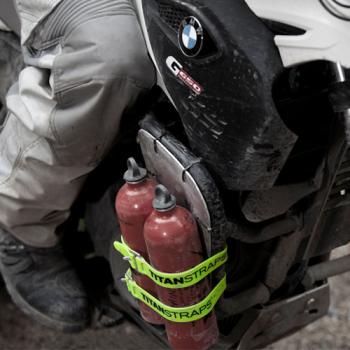 2 259 р. Ремень крепёжный TitanStraps Industrial желтый L = 51 см (Dmax = 14,15 см, Dmin = 5,5 см) TitanStraps tsi-0120-fy  с доставкой в г. Кемерово. Увеличить фотографию 5