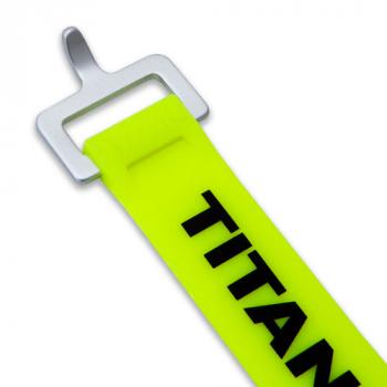 2 259 р. Ремень крепёжный TitanStraps Industrial желтый L = 51 см (Dmax = 14,15 см, Dmin = 5,5 см) TitanStraps tsi-0120-fy  с доставкой в г. Кемерово. Увеличить фотографию 2