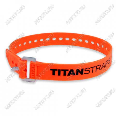 2 379 р. Ремень крепёжный TitanStraps Industrial оранжевый L = 64 см (Dmax = 18 см, Dmin = 5,5 см) TitanStraps tsi-0125-fo  с доставкой в г. Кемерово