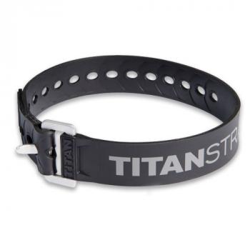 2 259 р. Ремень крепёжный TitanStraps Industrial черный L = 51 см (Dmax = 14,15 см, Dmin = 5,5 см) TitanStraps tsi-0120-blk  с доставкой в г. Кемерово. Увеличить фотографию 1