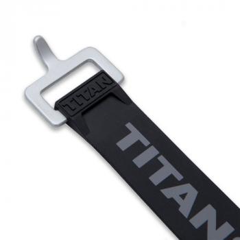 2 819 р. Ремень крепёжный TitanStraps Industrial черный L = 76 см (Dmax = 22,6 см, Dmin = 5,5 см) TitanStraps tsi-0130-blk  с доставкой в г. Кемерово. Увеличить фотографию 2
