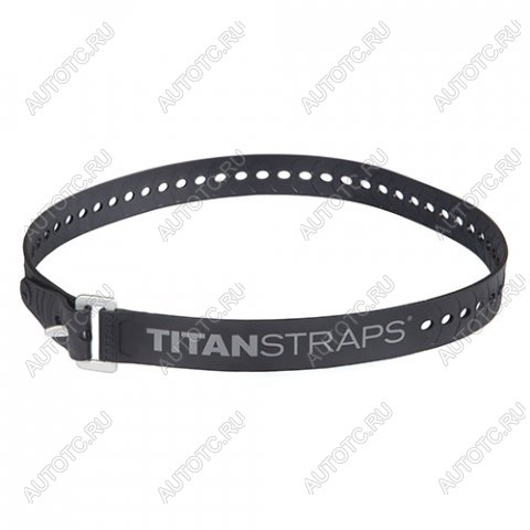2 819 р. Ремень крепёжный TitanStraps Industrial черный L = 76 см (Dmax = 22,6 см, Dmin = 5,5 см) TitanStraps tsi-0130-blk  с доставкой в г. Кемерово
