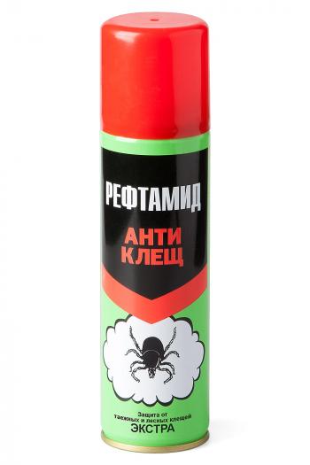 Репеллент акарицид "Рефтамид Экстра Антиклещ" 145 мл. СИБИАР mb-ir-01