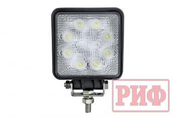 2 329 р. Светодиодная фара рабочего света РИФ 110 мм 24W LED РИФ sm-912f  с доставкой в г. Кемерово. Увеличить фотографию 3