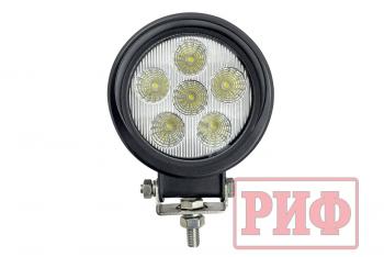 2 439 р. Светодиодная фара водительского света РИФ 115 мм 18W LED РИФ sm-908f  с доставкой в г. Кемерово. Увеличить фотографию 3