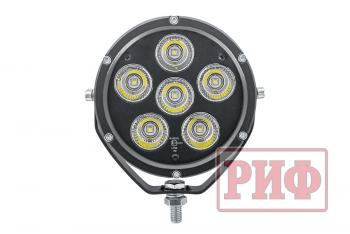 6 379 р. Светодиодная фара водительского света РИФ 127 мм 60W РИФ b0103f  с доставкой в г. Кемерово. Увеличить фотографию 4