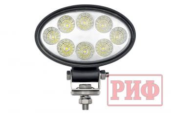 2 449 р. Светодиодная фара водительского света РИФ 142х122х66 мм 24W LED РИФ sm-6024-rfa  с доставкой в г. Кемерово. Увеличить фотографию 2