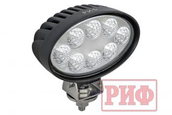 2 449 р. Светодиодная фара водительского света РИФ 142х122х66 мм 24W LED РИФ sm-6024-rfa  с доставкой в г. Кемерово. Увеличить фотографию 1