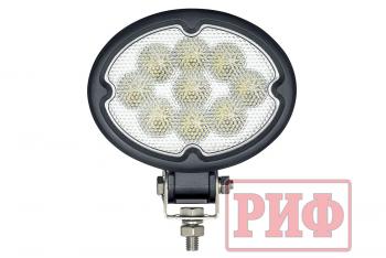 3 549 р. Светодиодная фара водительского света РИФ 147х152х72 мм 27W LED РИФ sm-630f  с доставкой в г. Кемерово. Увеличить фотографию 2