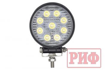 2 149 р. Светодиодная фара дальнего света РИФ 116 мм 27W LED РИФ sm-920p  с доставкой в г. Кемерово. Увеличить фотографию 2