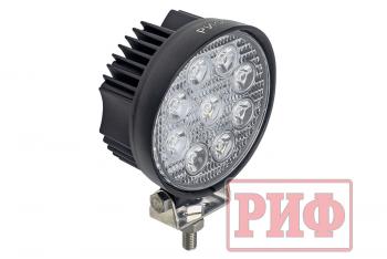 2 149 р. Светодиодная фара дальнего света РИФ 116 мм 27W LED РИФ sm-920p  с доставкой в г. Кемерово. Увеличить фотографию 1