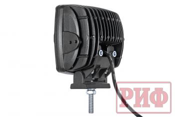 7 149 р. Светодиодная фара дальнего света РИФ 130 мм 80W РИФ b0105s  с доставкой в г. Кемерово. Увеличить фотографию 2