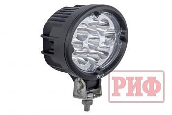3 799 р. Светодиодная фара дальнего света РИФ 147х152х72 мм 27W LED РИФ sm-6027-rsa  с доставкой в г. Кемерово. Увеличить фотографию 1