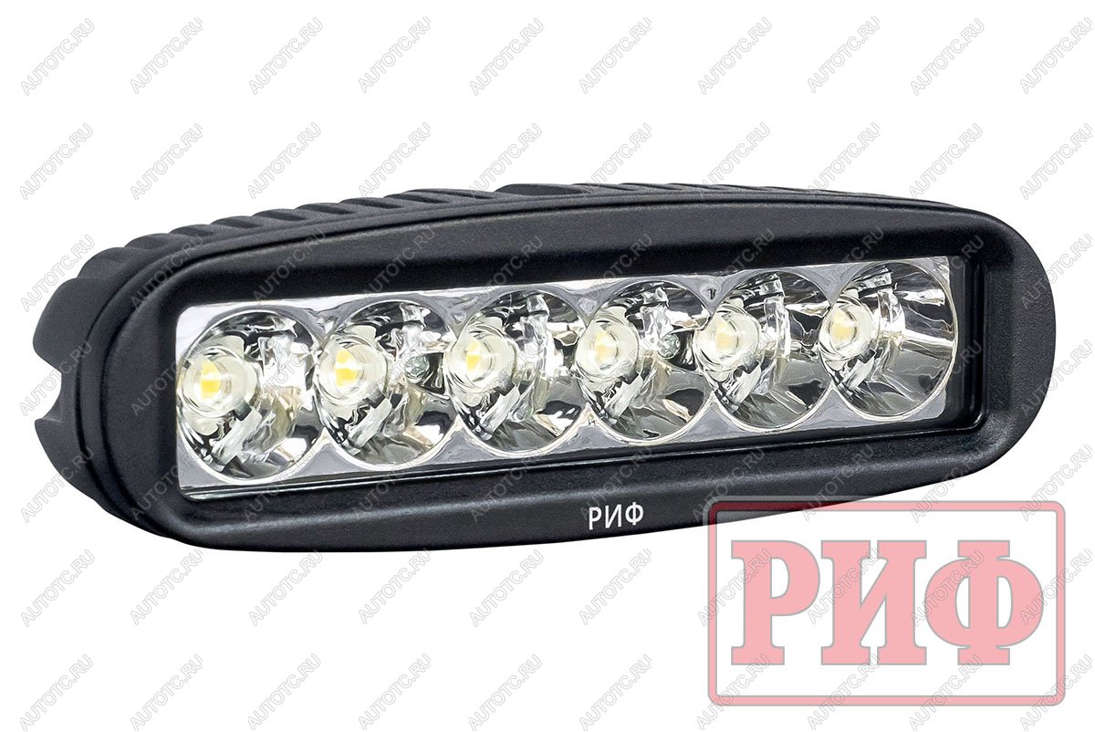 1 729 р. Светодиодная фара дальнего света РИФ 160 мм 18W LED РИФ sm-6018-rsa  с доставкой в г. Кемерово