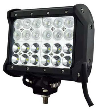 7 169 р. Светодиодная фара комбинированного света РИФ 167 мм 72W LED РИФ sm-941  с доставкой в г. Кемерово. Увеличить фотографию 1