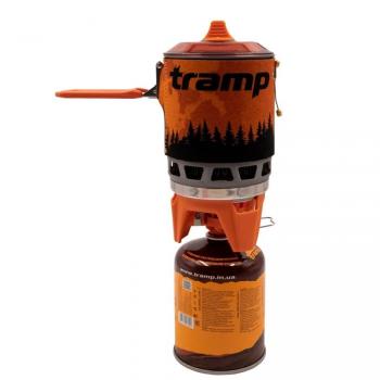 Система для приготовления пищи 0,8л. (Оранжевый) TRAMP trg-049-orange