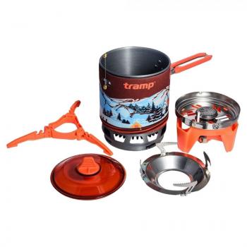 7 799 р. Система для приготовления пищи 1л. (Оранжевый) TRAMP trg-115-orange  с доставкой в г. Кемерово. Увеличить фотографию 2