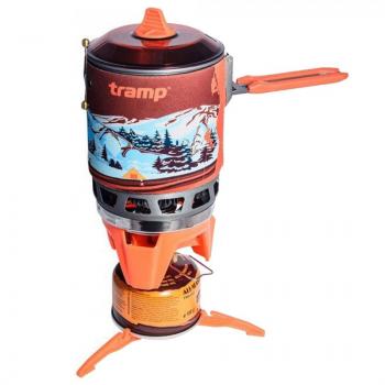 7 799 р. Система для приготовления пищи 1л. (Оранжевый) TRAMP trg-115-orange  с доставкой в г. Кемерово. Увеличить фотографию 1