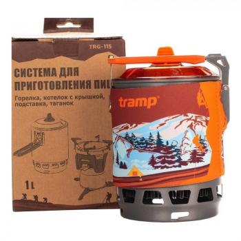 7 799 р. Система для приготовления пищи 1л. (Оранжевый) TRAMP trg-115-orange  с доставкой в г. Кемерово. Увеличить фотографию 4