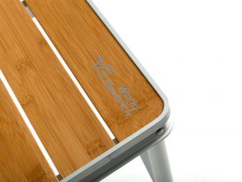 10 579 р. Стол кемпинговый Maverick Bamboo с бамбуковой столешницей 120,0 Х 90,0 Х 68,0 см. Maverick Tent xy-abt003  с доставкой в г. Кемерово. Увеличить фотографию 4