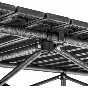 7 569 р. Стол складной Premier 120x55x65см., реечная столешница алюминий, с отделением под посуду PREMIER pr-mc-608  с доставкой в г. Кемерово. Увеличить фотографию 4
