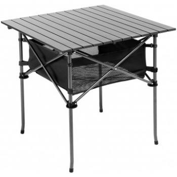 6 599 р. Стол складной Premier 70x70x70 см., реечная столешница алюминий, с отделением под посуду PREMIER pr-mc-606  с доставкой в г. Кемерово. Увеличить фотографию 1