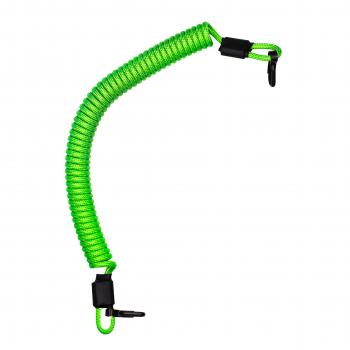 399 р. Страховочный тренчик CORD из паракорда с 2 карабинами (neon green) CORD tr.kk.n.gr  с доставкой в г. Кемерово. Увеличить фотографию 1