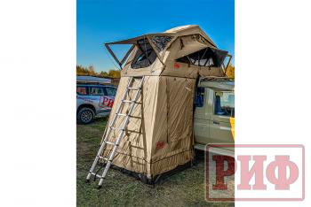 21 419 р. Тамбур к палатке РИФ Soft RT01-120, тент песочный РИФ rifan0112060000  с доставкой в г. Кемерово. Увеличить фотографию 3