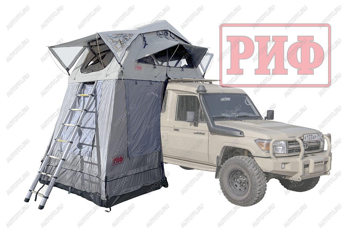 21 909 р. Тамбур к палатке РИФ Soft RT01-140, тент серый РИФ rifan0114080001  с доставкой в г. Кемерово